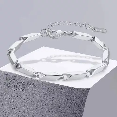 Other Jewelry Watches Other Vnox Geometry Bracelet Silver