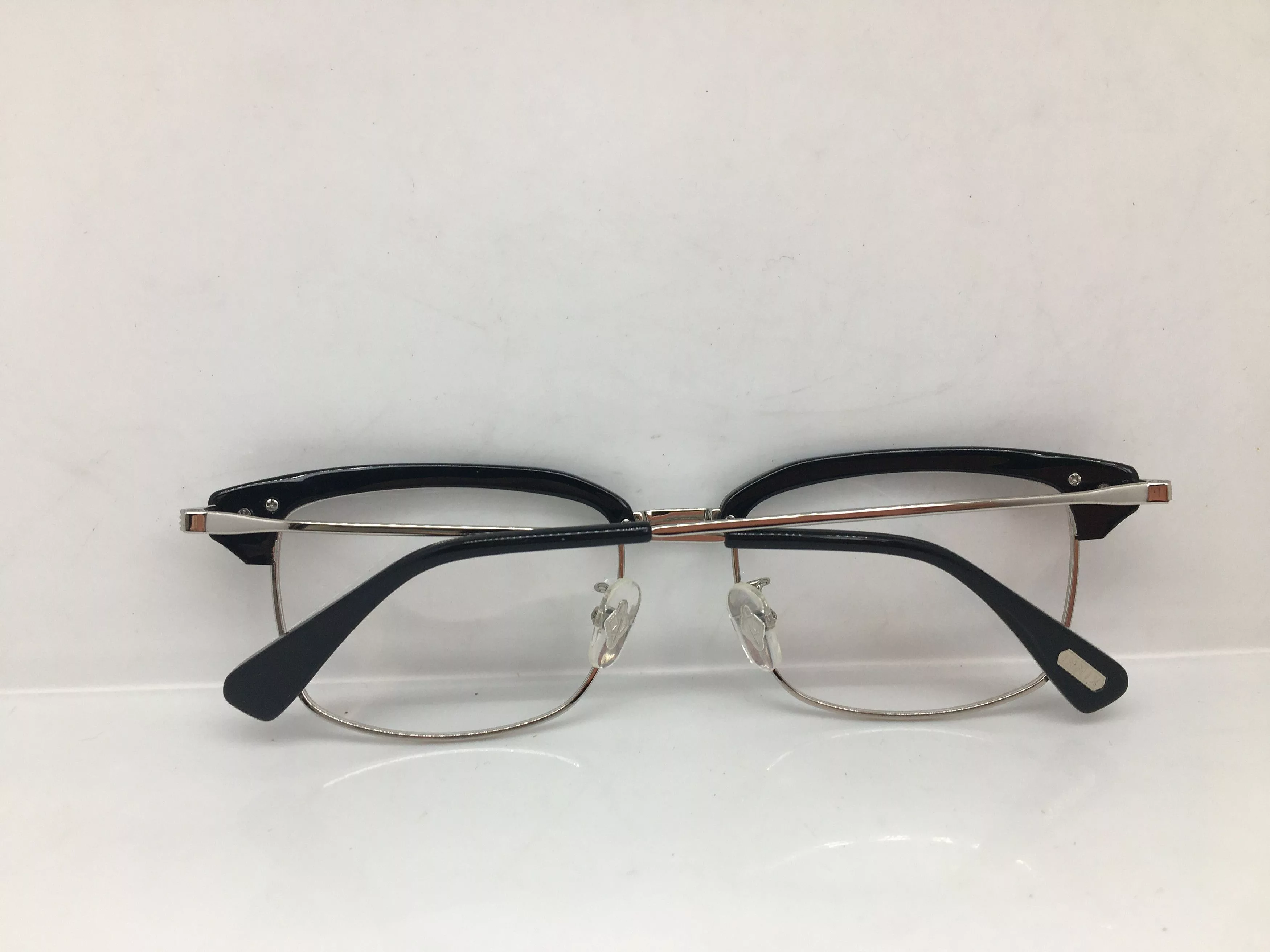 Other Glasses Other MOd Malcolm X Black Silver RX Eyeglasses Frame