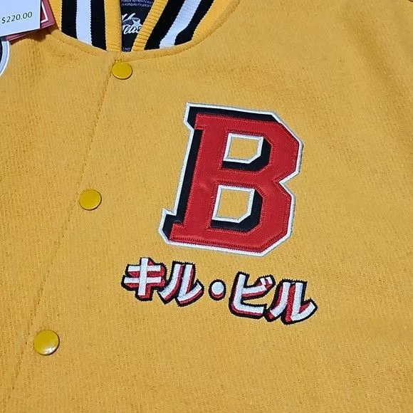 Other Bombers Other Kill Bill Varsity Jacket Coat Size XL NWT Multi