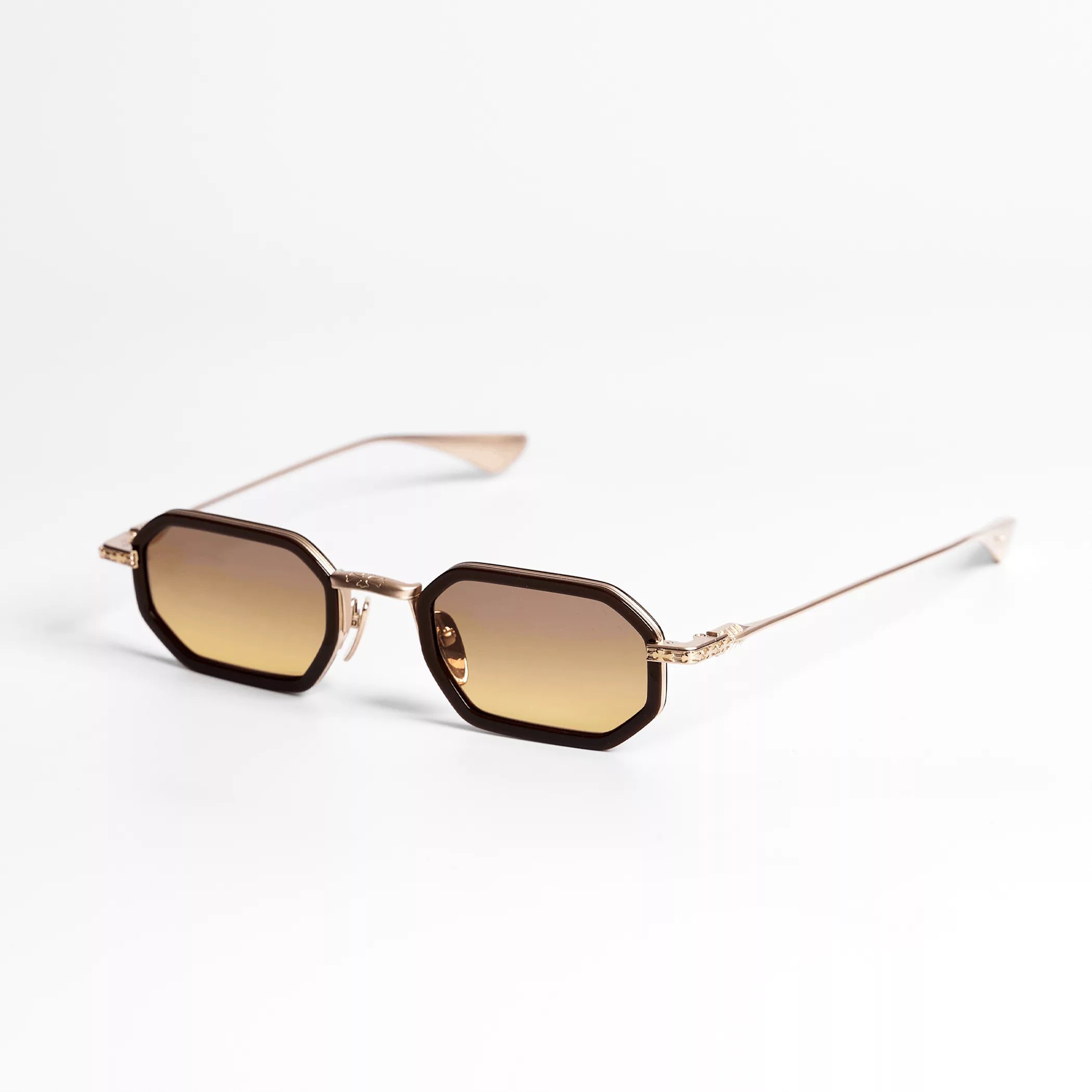 Chrome Hearts Sunglasses CHROME HEARTS STYLIDA CLASSIC BROWN/MATTE GOLD PLATED SUN Multi