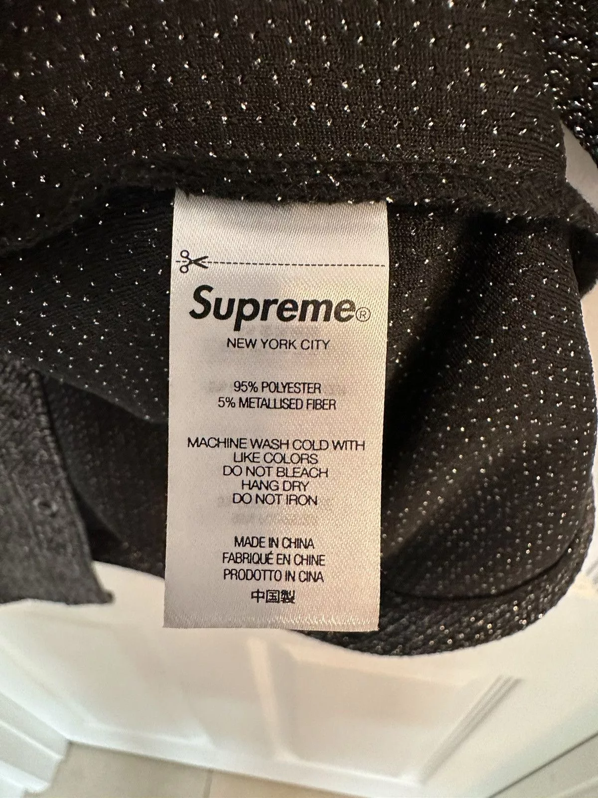 Supreme Shirts Button Ups Supreme Lurex Button up Black