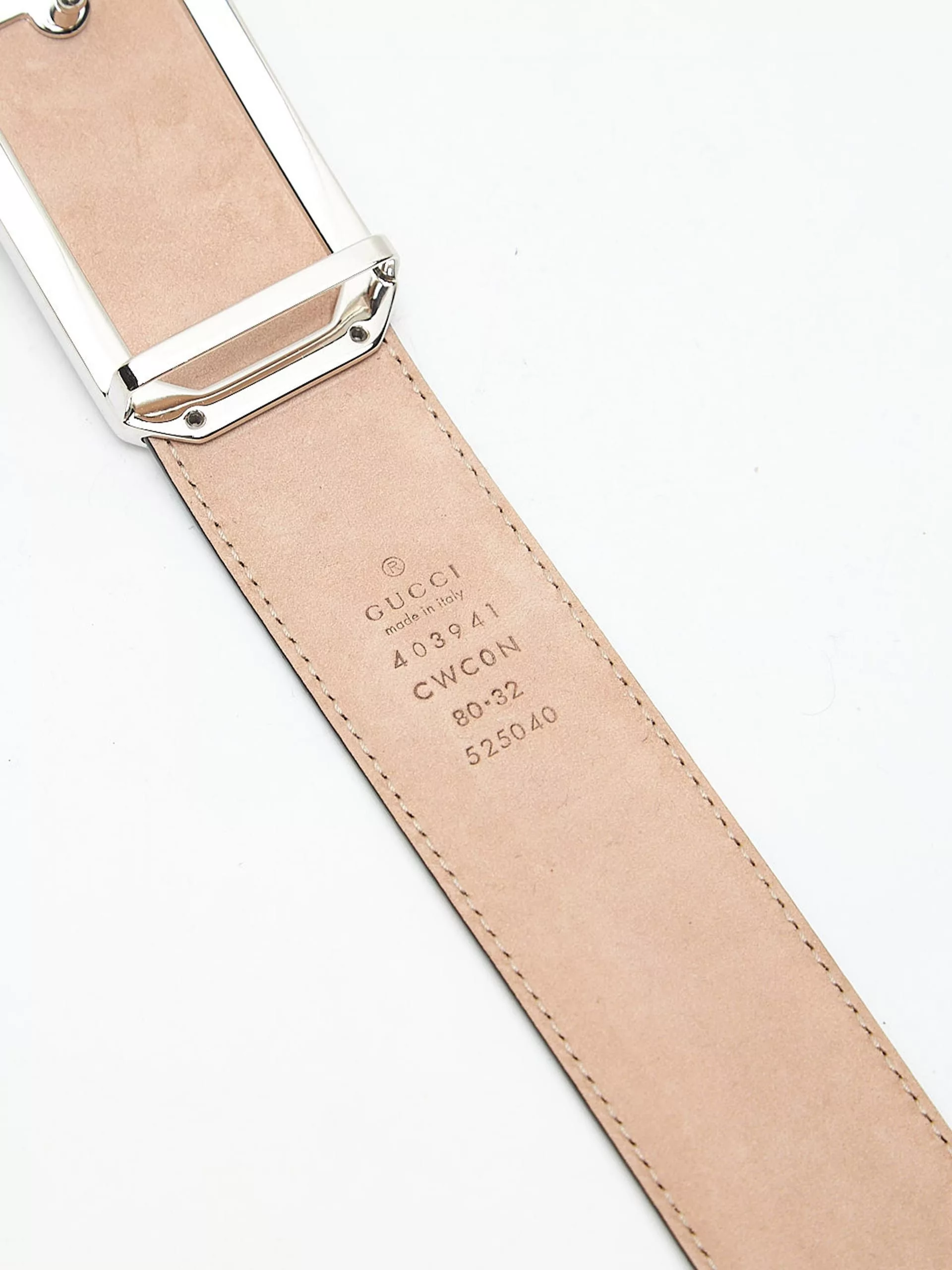 Gucci Belts Gucci Black Multi-Logo Belt