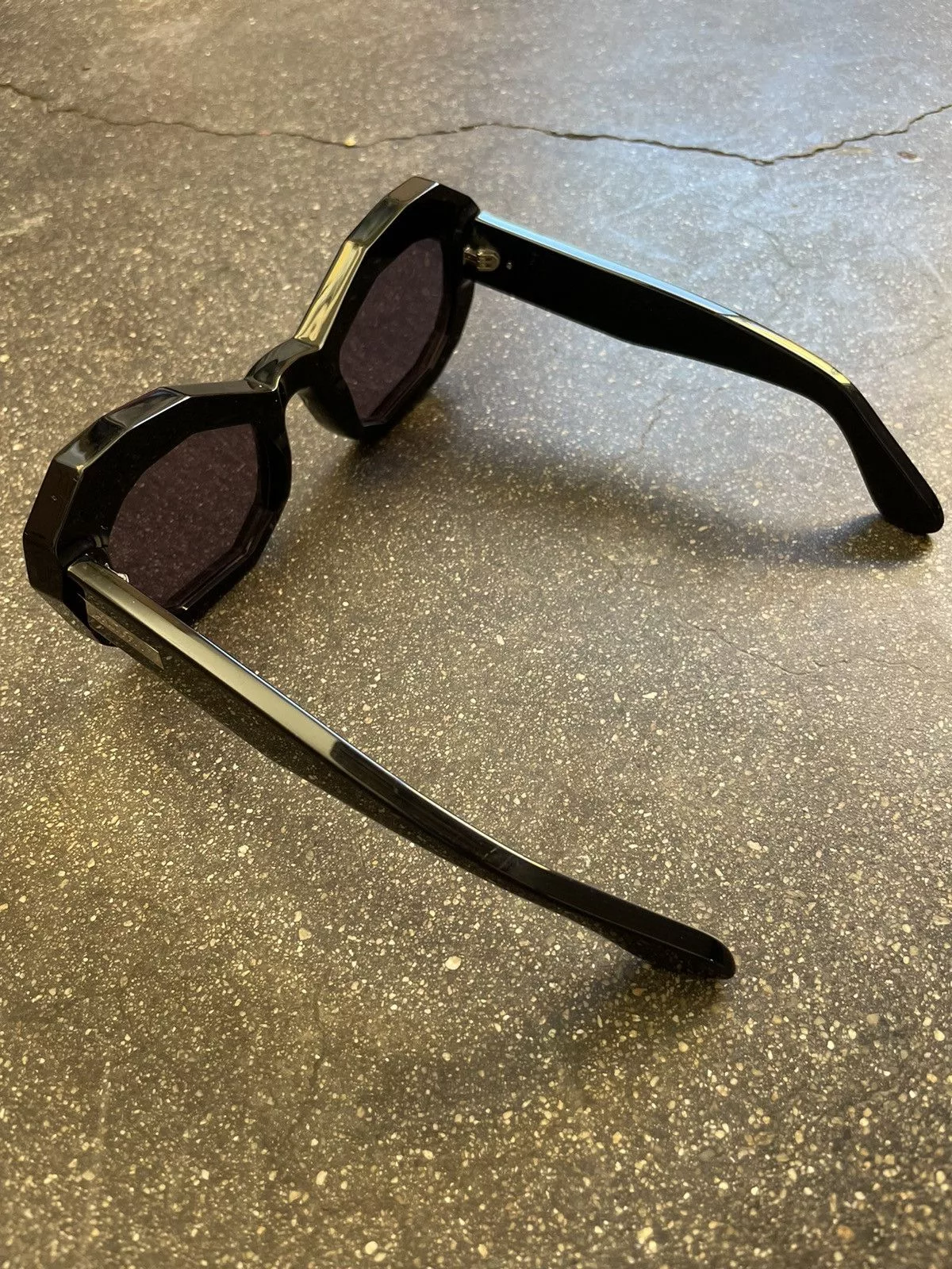 Amiri Sunglasses AMIRI Honeycomb sunglasses RUNWAY samples Black