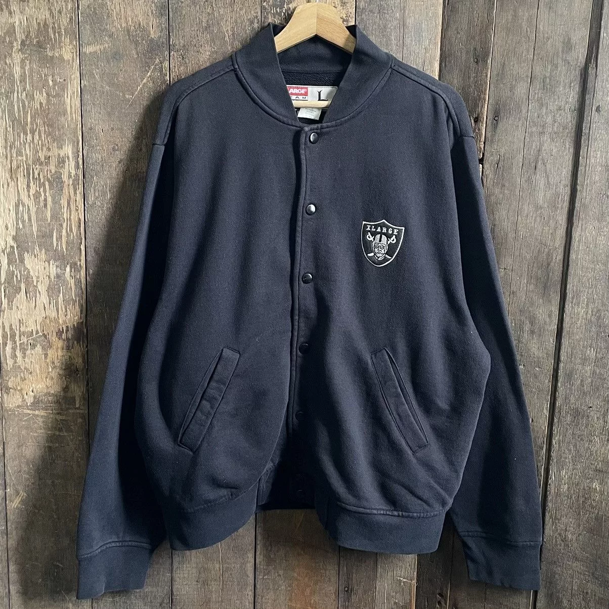 NFL Light Jackets NFL Xlarge X Raiders Light Jacket Black