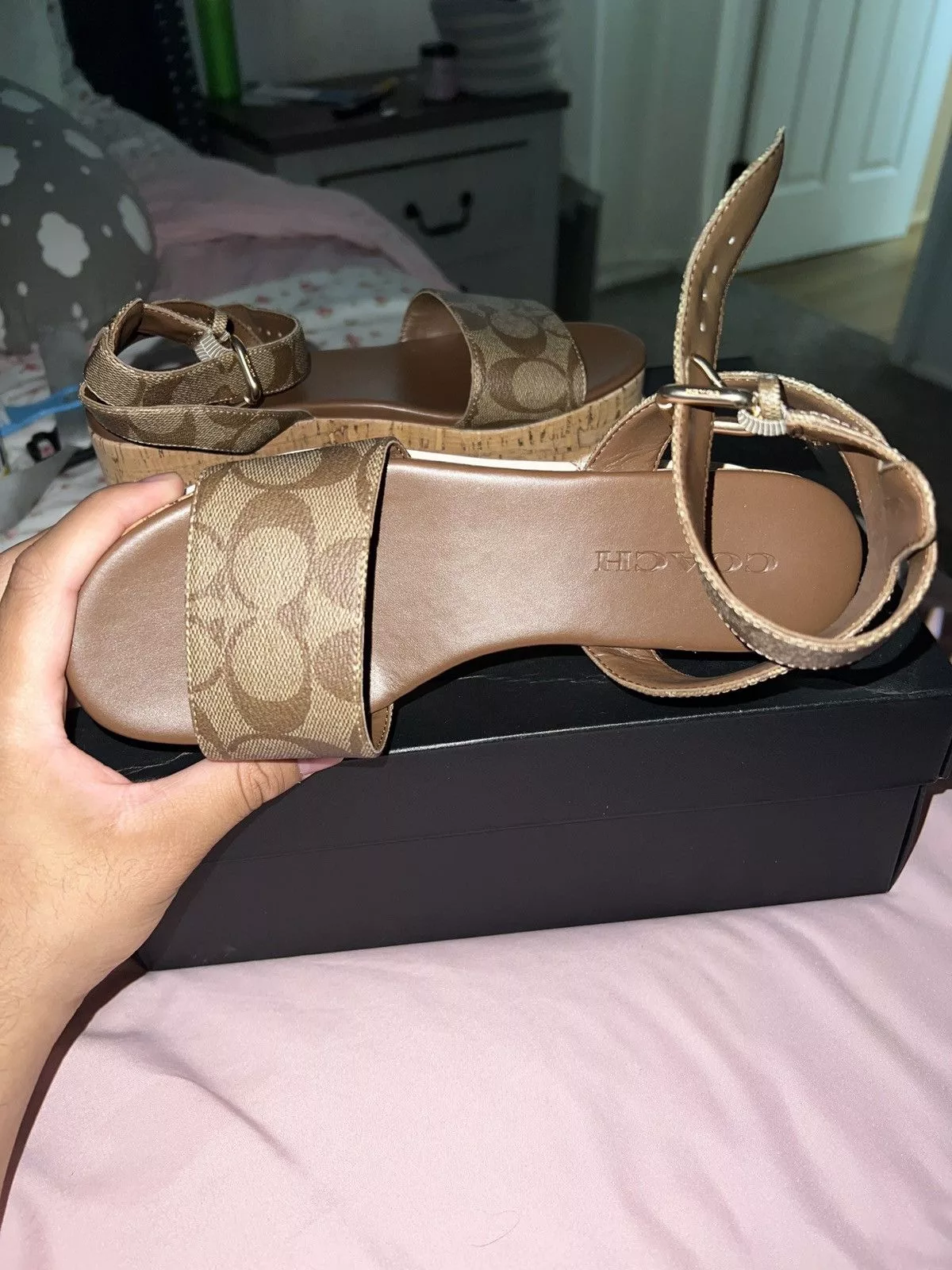Coach Platforms Talulah sig sandals coach Brown