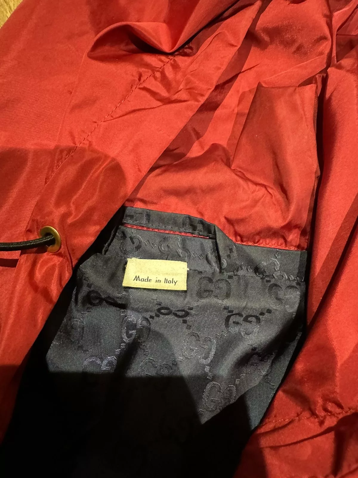 Gucci Raincoats Gucci jacket Black