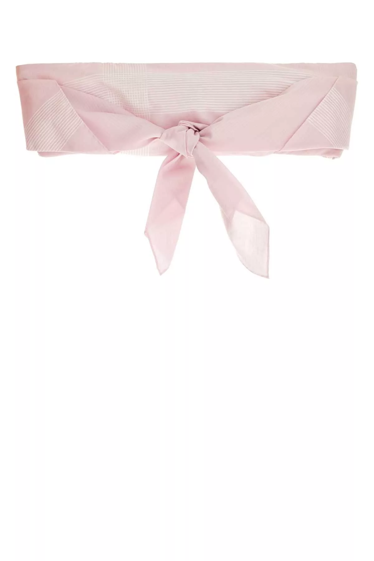 Prada Polos Prada Pastel Pink Cotton Crop-Top Multi