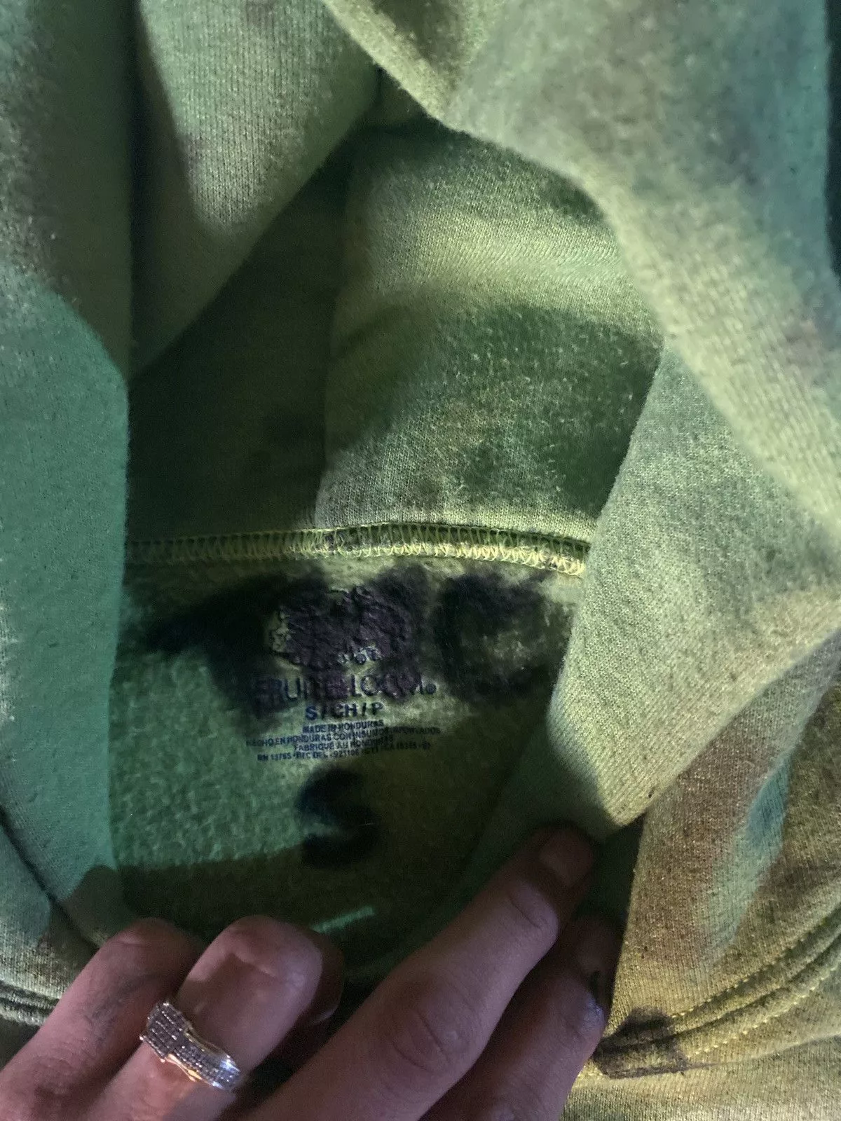 Other Sweaters Knitwear Other Slime green hoodie