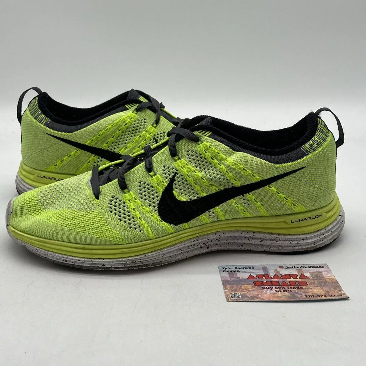 Nike Low Top Sneakers Nike Flyknit One+ Yellow W