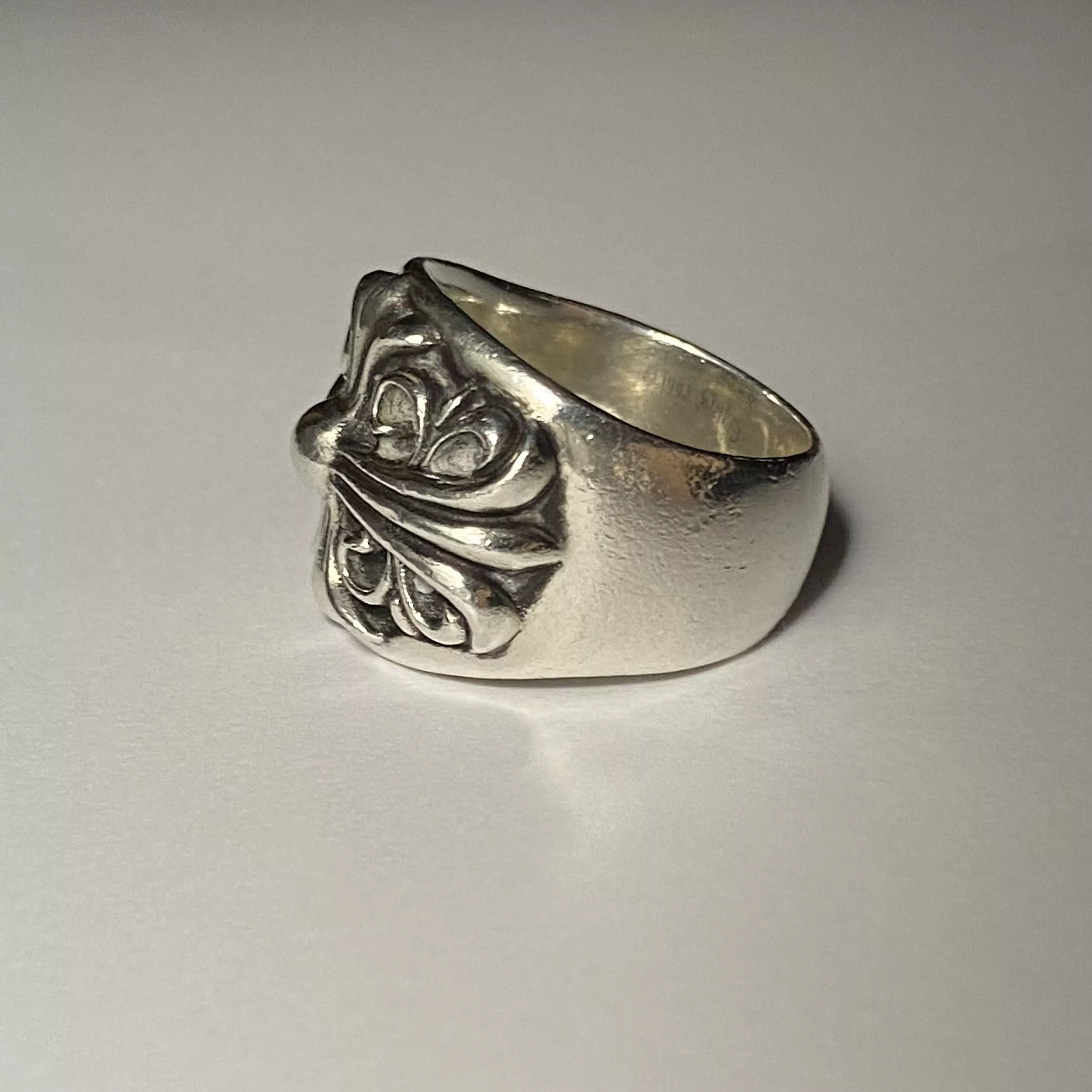 Chrome Hearts Jewelry Watches Chrome Hearts Keeper ring size 10 Silver