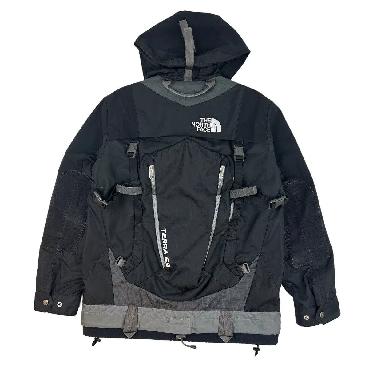 Junya Watanabe Light Jackets Junya Watanabe × The North Face *GRAIL* Junya Watanabe x North Face Backpack Jacket Black Streetwear