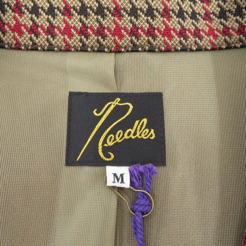 Needles Light Jackets Needles Jacket Tailored Total Pattern Polyester Brown