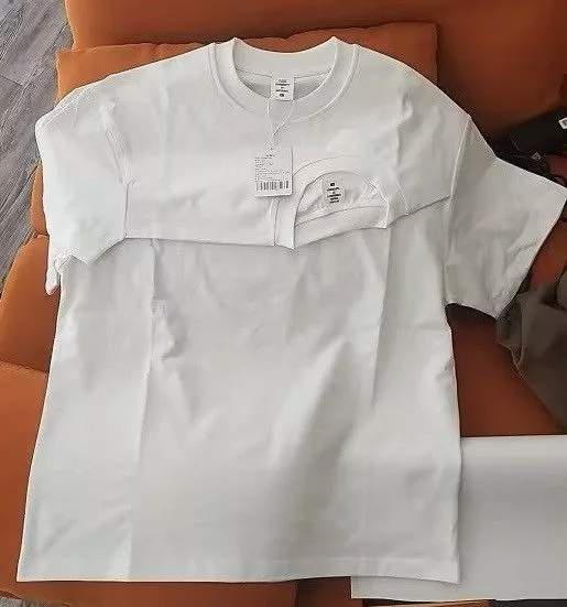 Japanese Brand Shirts Button Ups Japanese Brand "Fake Two Shirt" White Tshirt Vintage
