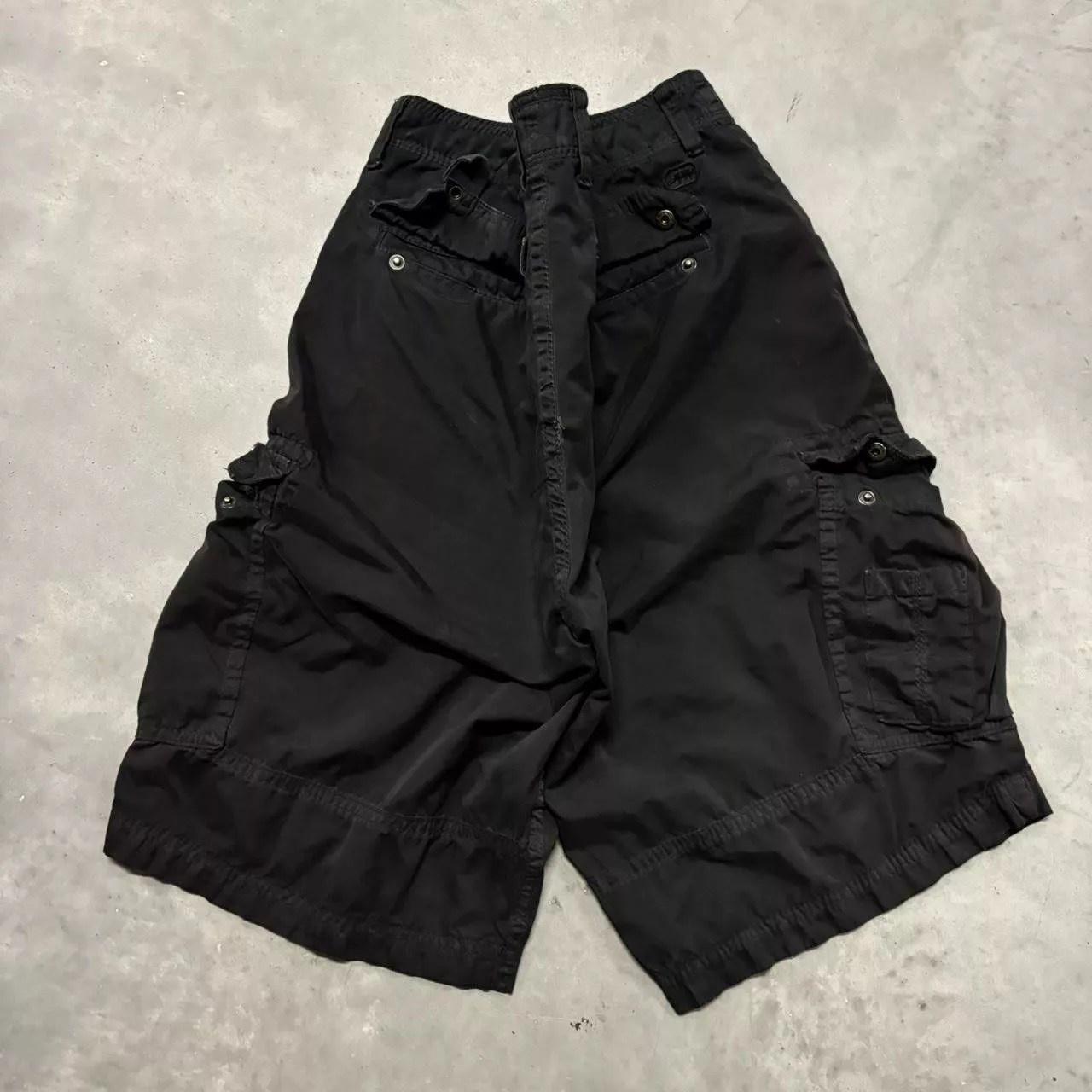 Ecko Unltd. Shorts Ecko Unltd. × Vintage Crazy Vintage Y2K/2000s Grunge Black Ecko Skater Cargo Shorts! Streetwear