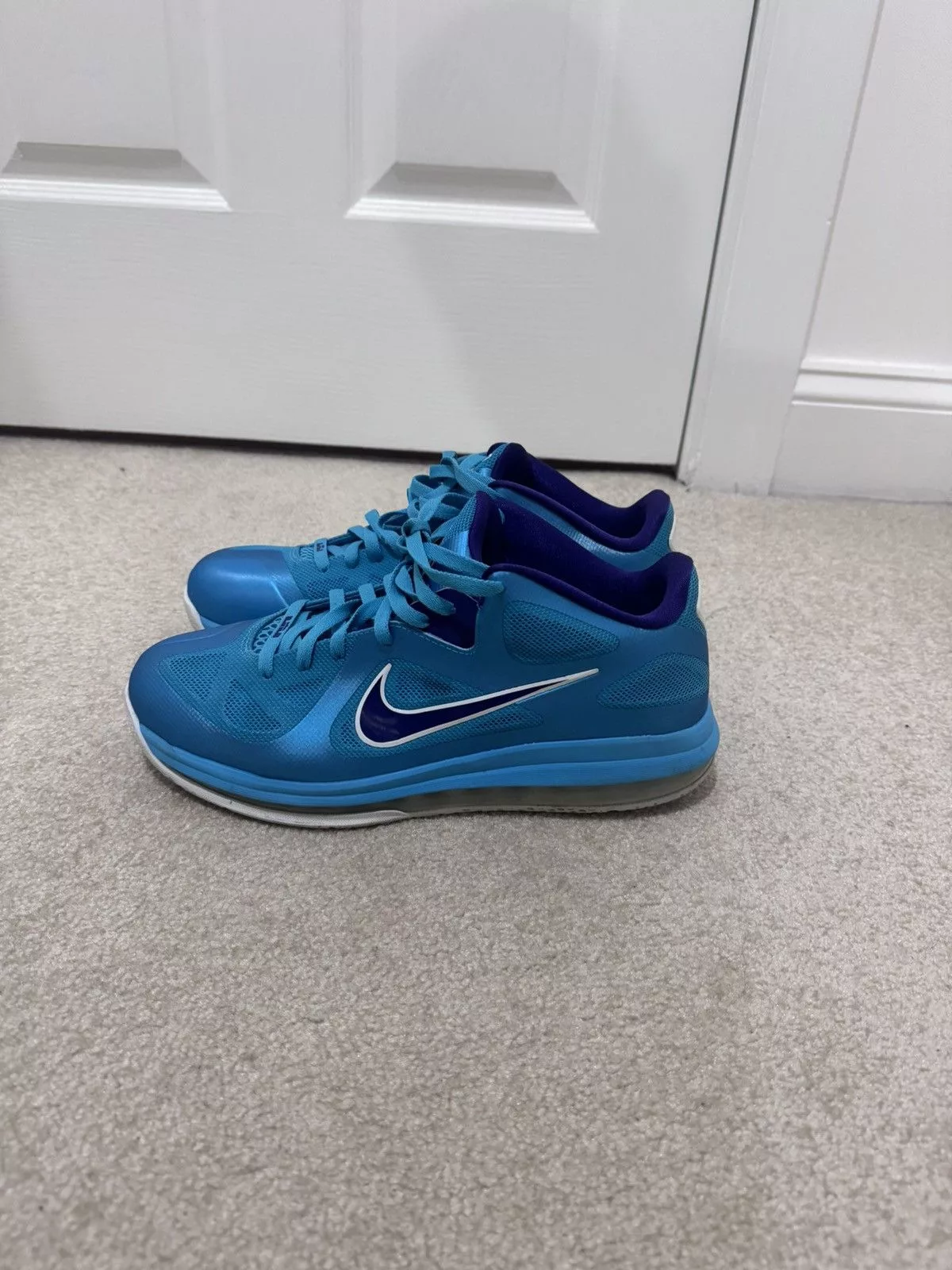 Nike Low Top Sneakers Nike Lebron 9 Low Summit Lake Hornets Blue