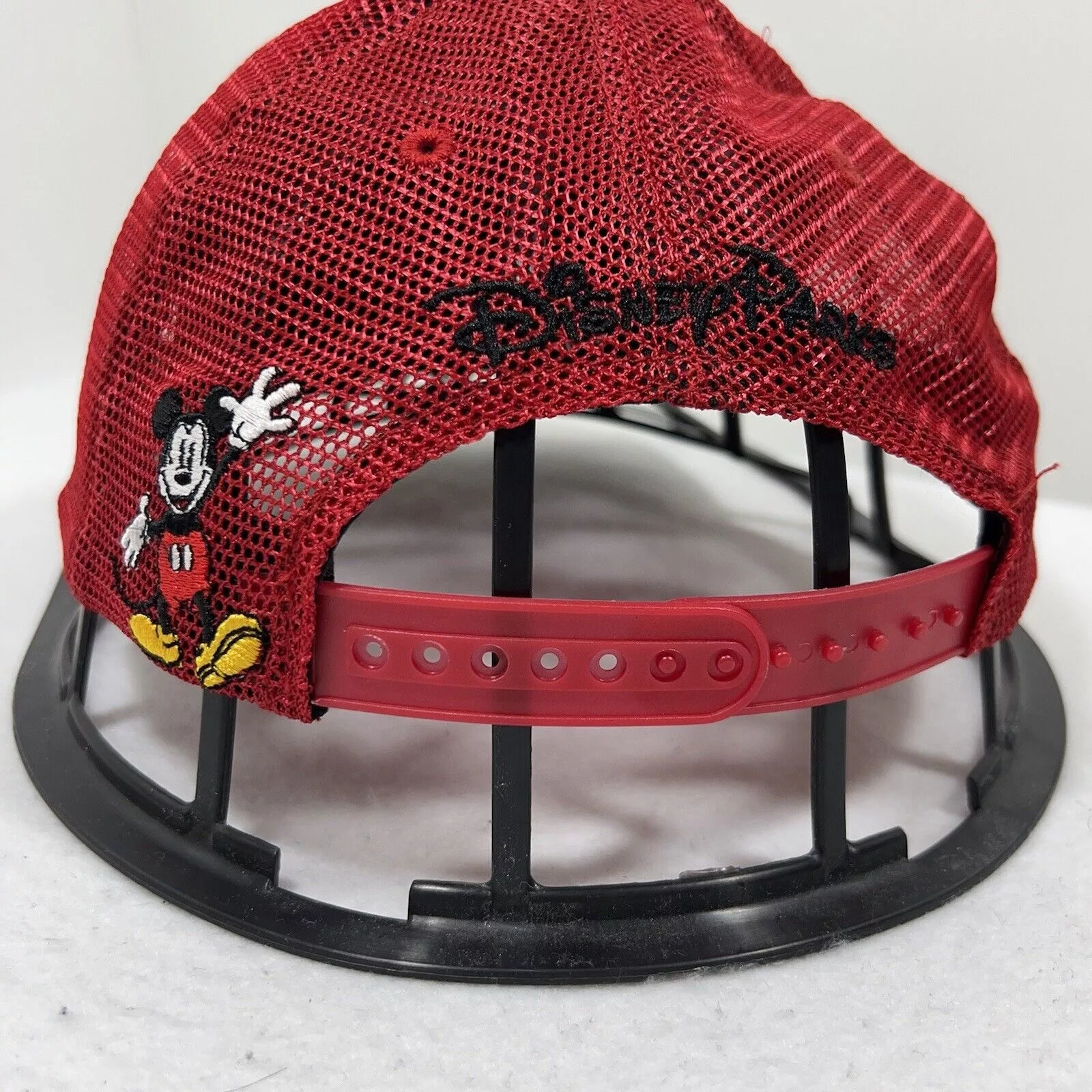 Disney Hats Disney Adjustable Flat Brim Mickey Mouse Baseball Cap Hat Gray