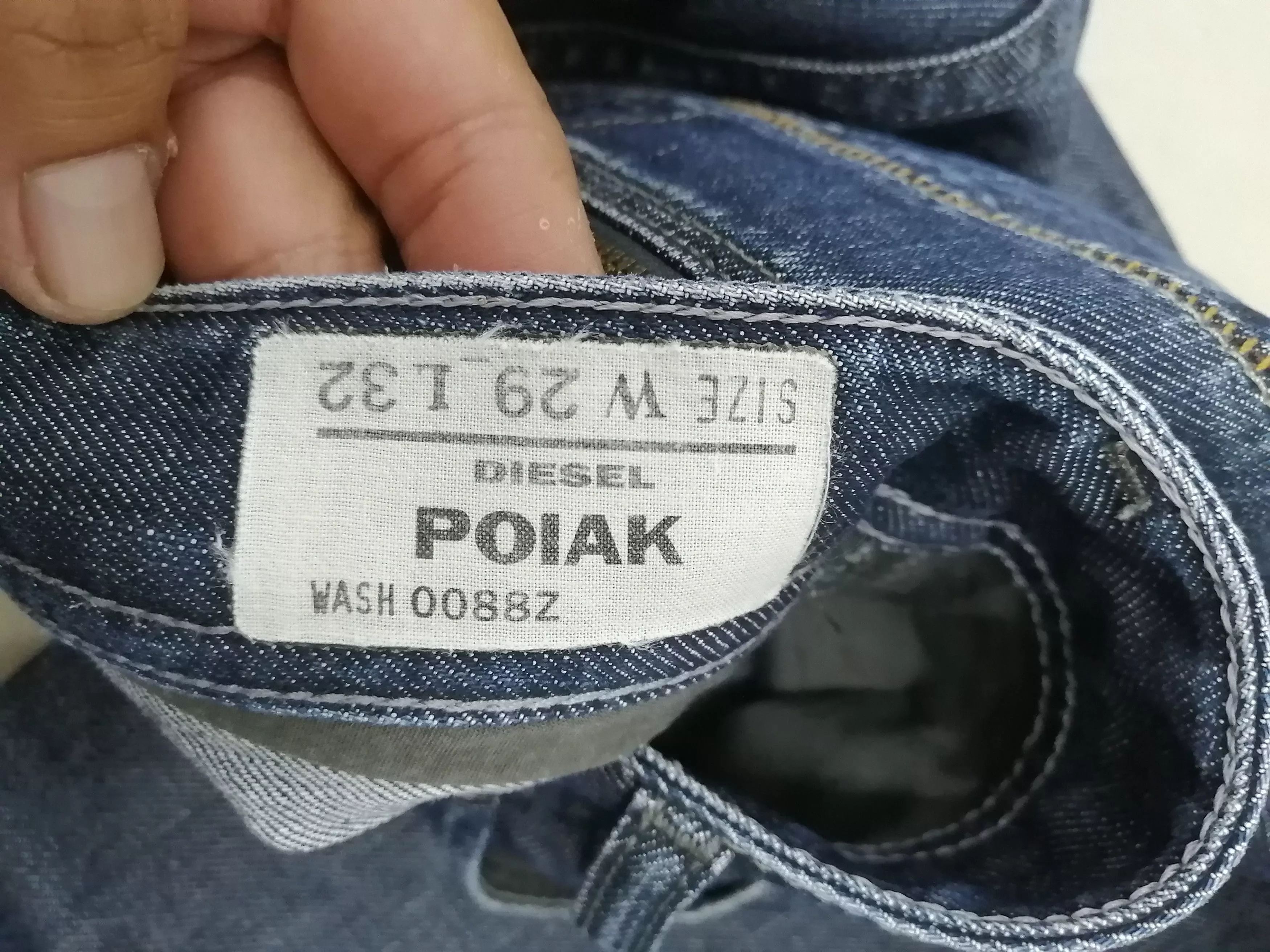 Diesel Denim Diesel Straight jeans Multi Vintage