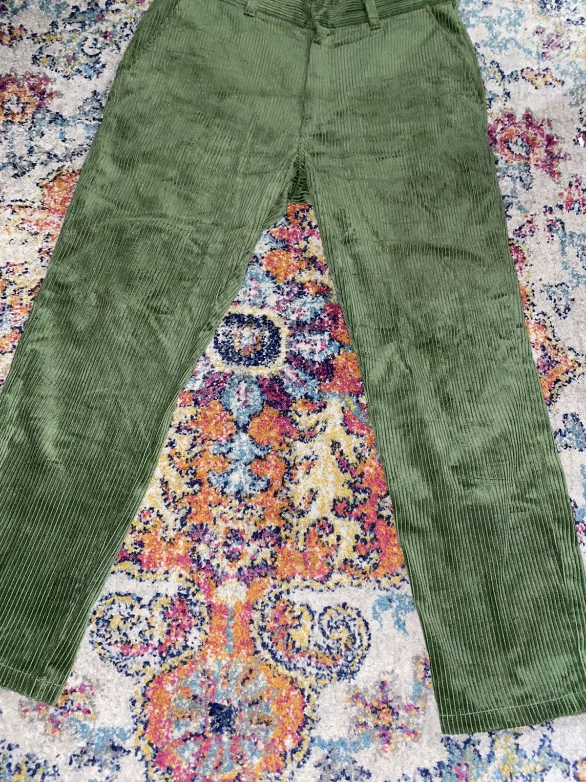 Supreme Casual Pants Supreme Corduroy Flight Pants Green