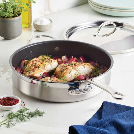 5 Qt Probond TITUM Nonstick Sauté Pan with Cover
