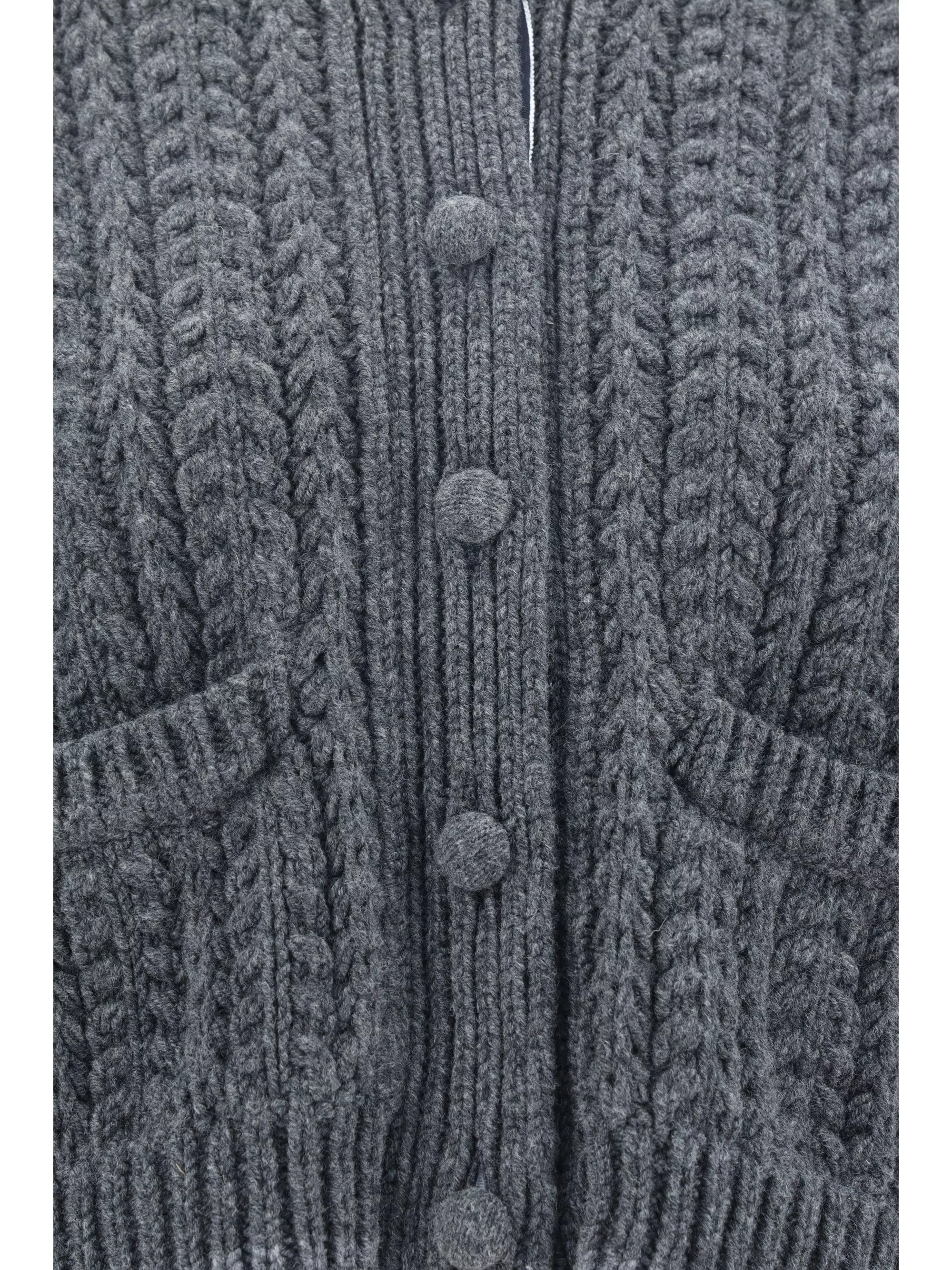Thom Browne Jackets Thom Browne Cardigan Gray