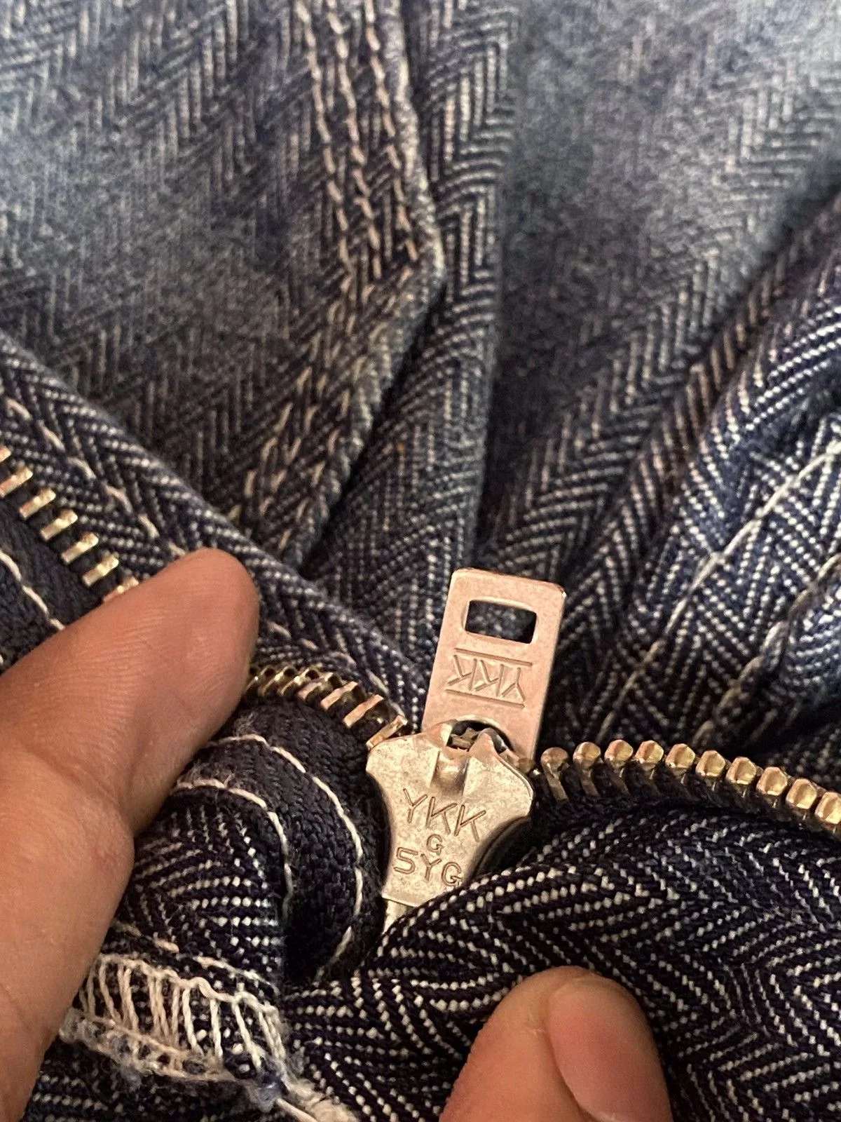 Evisu Jeans Evisu Seagull Big Logo Carpenter Pants Blue