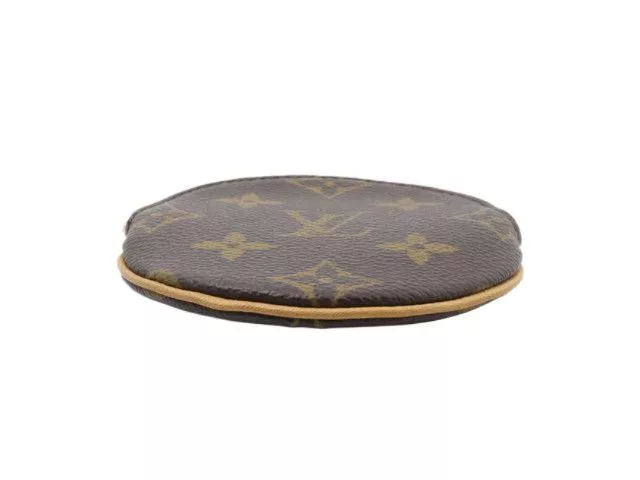 Louis Vuitton Wallets Louis Vuitton Monogram Canvas Brown Round Coin Purse