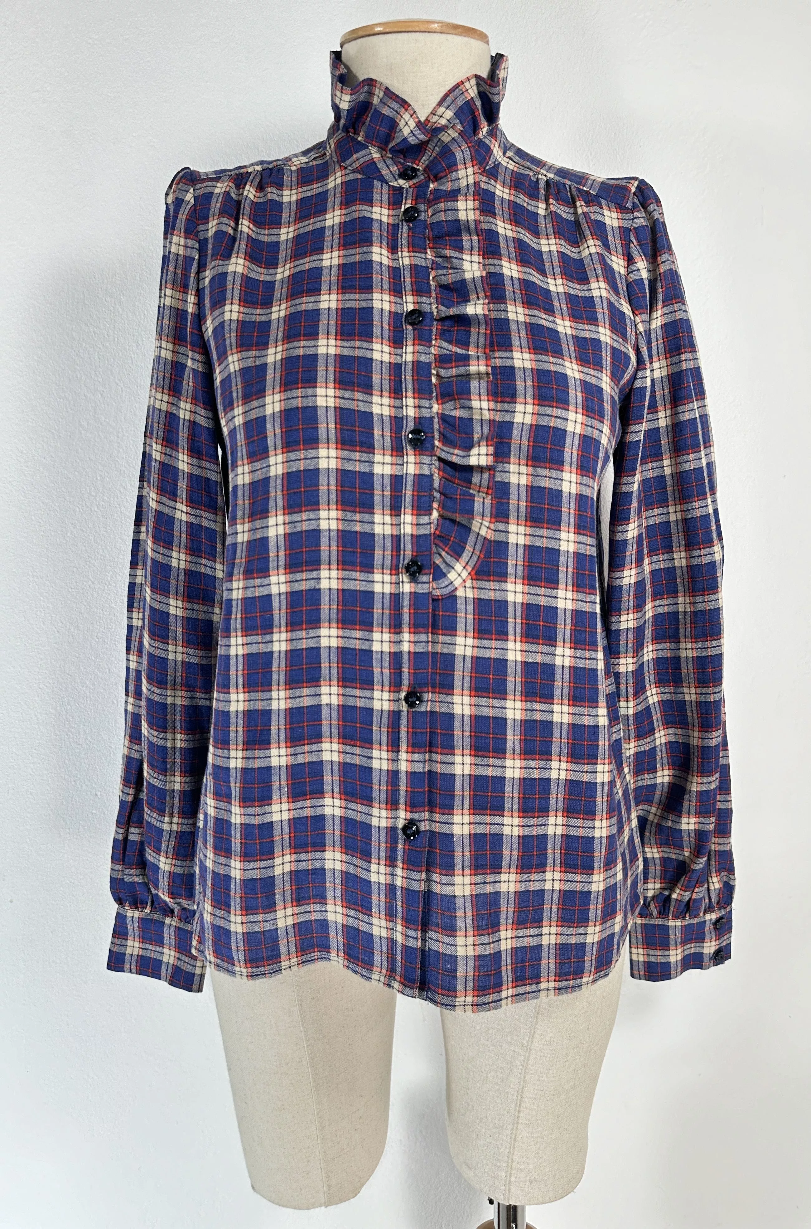 Sezane Blouses Sezane Chemise Chloe Carreaux Oxford Plaid Blouse Multi