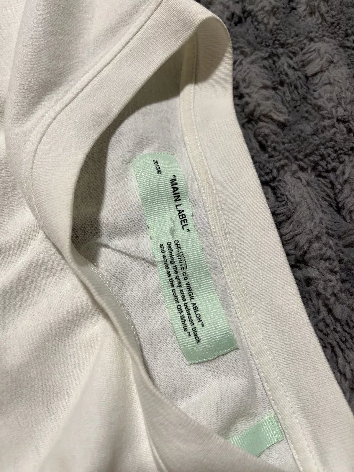 Off-White Short Sleeve T Shirts Off-White Off white T-Shirt
