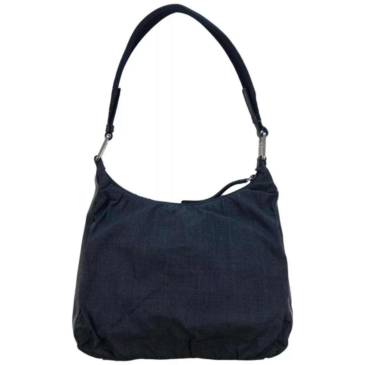 Prada Handle Bags Vintage Prada Shoulder Bag Gray