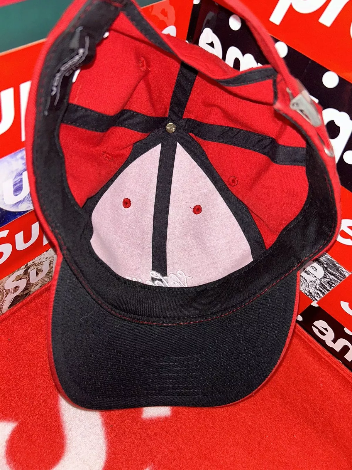 Volcom Hats Volcom Red Surf Adjustable Hat Cap