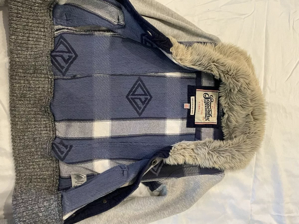 Superdry Light Jackets Superdry Winter Jacket Blue