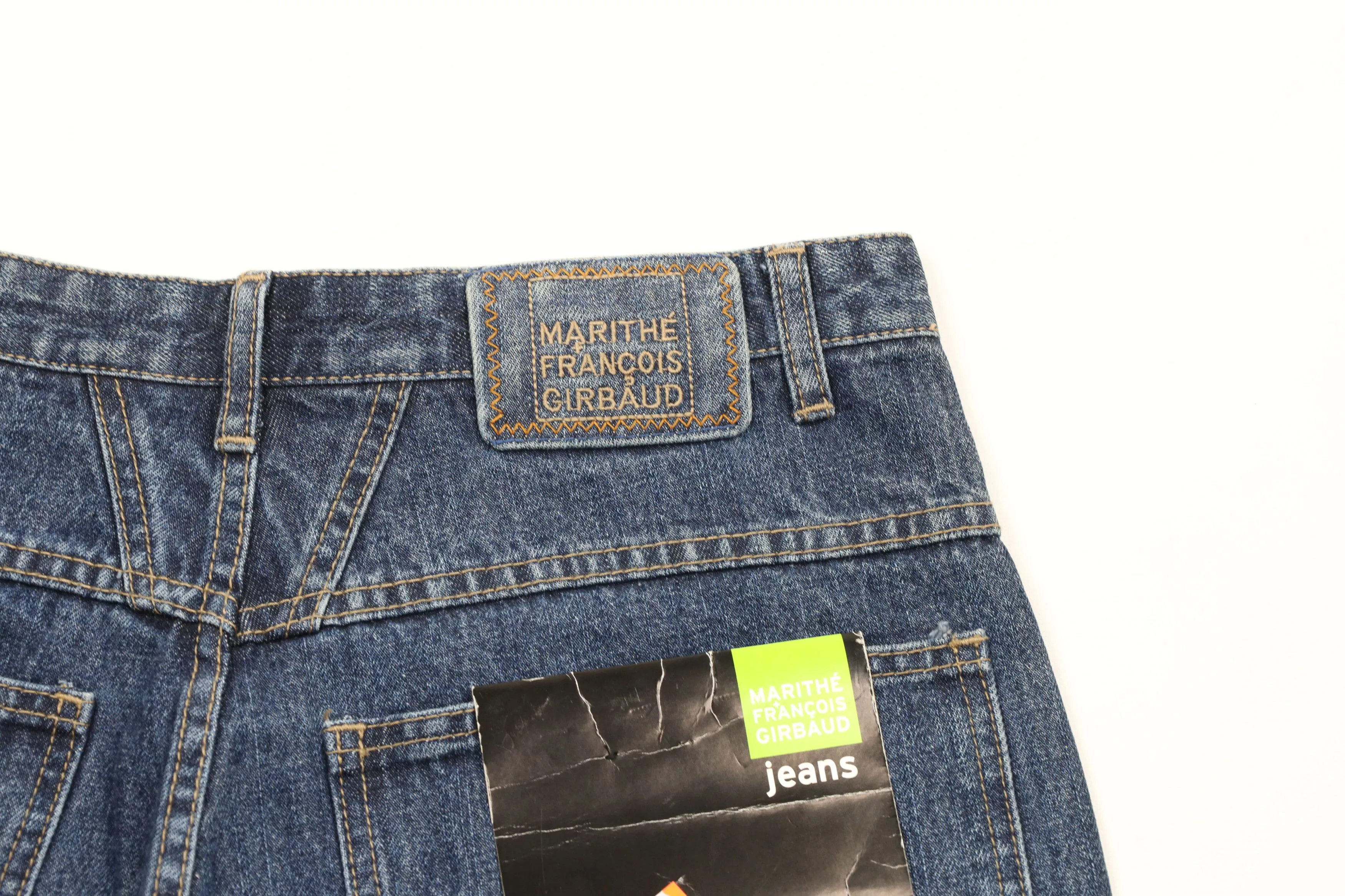 Marithe + Francois Girbaud Shorts Marithe + Francois Girbaud × Vintage Deadstock Vintage Marithe Francois Girbaud Denim Jean Shorts Blue