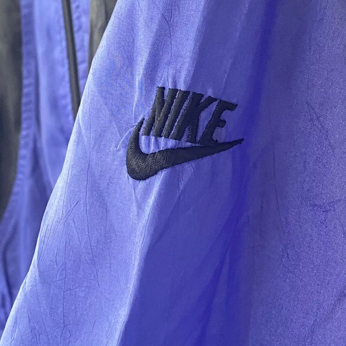 Nike Light Jackets Nike × Vintage Vintage 90s Nike jacket Black