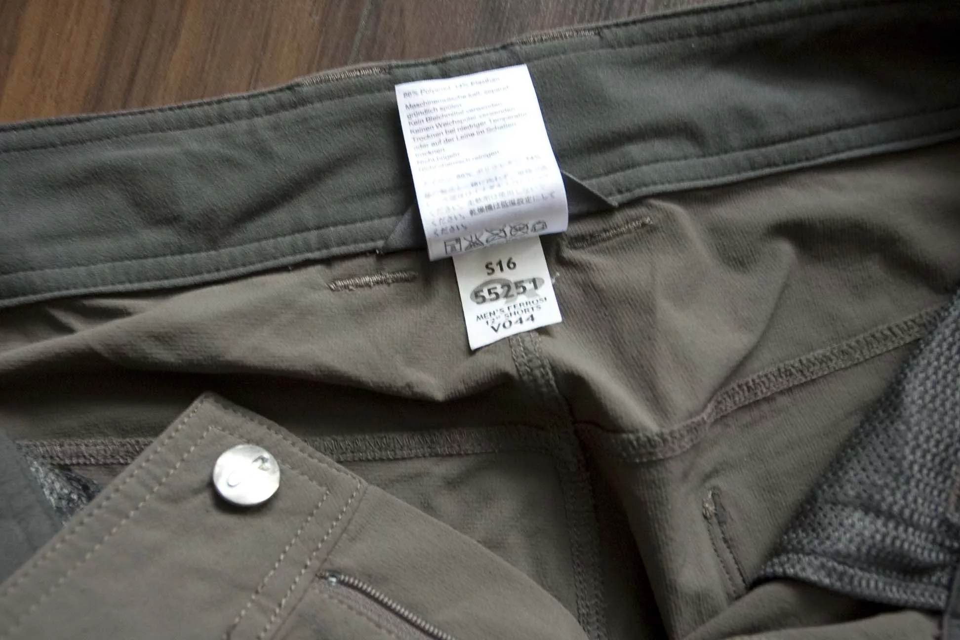 Outdoor Research Shorts Ferrosi Size 32 Multi
