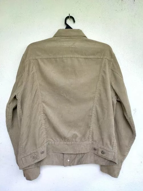 Engineered Garments Denim Jackets Engineered Garments × Nepenthes Cyberweek Vintage Engineered garment corduroy trucker jacket Beige