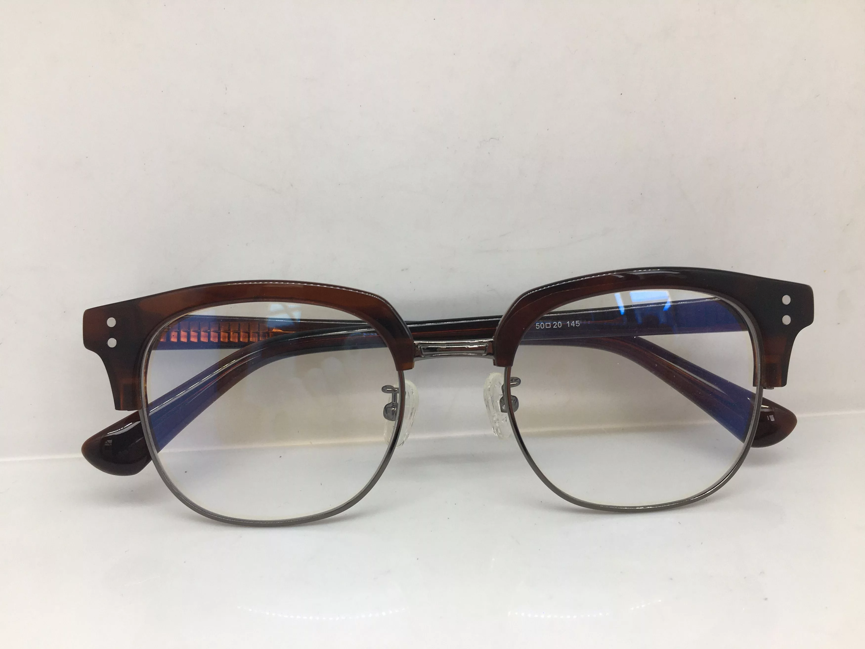 Other Glasses Other Mod Malcolm X Red Brwon Eyeglasses Frame Multi