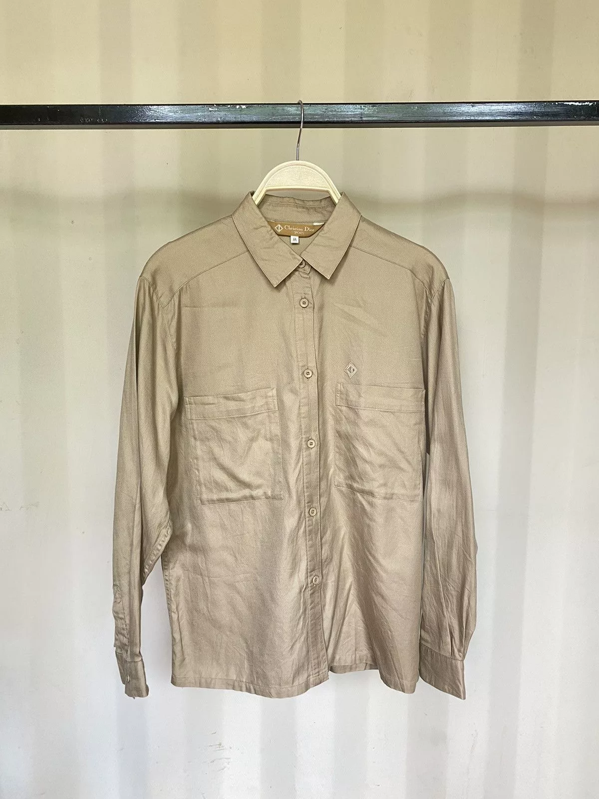 Dior Button Ups Christian Dior sports 2 pocket shirt Brown