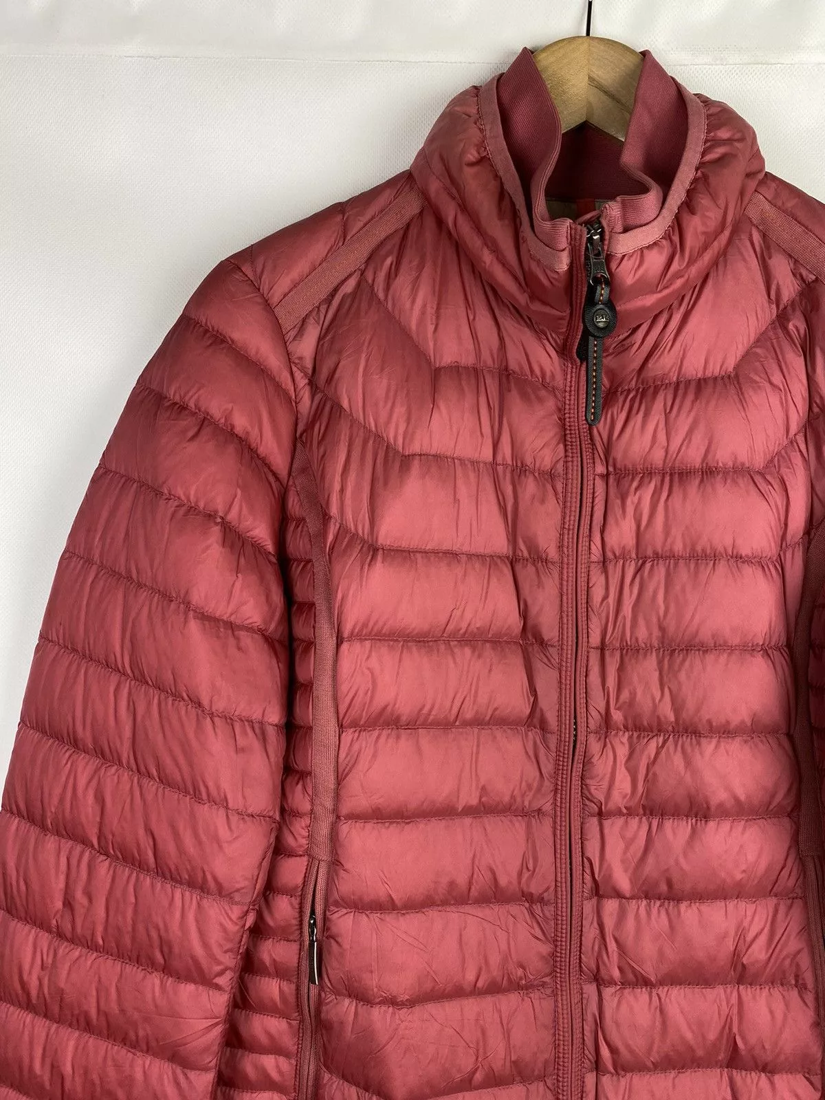 Parajumpers Down Jackets Parajumpers Super Light Weight ladies down jacket size Xl Pink Luxury