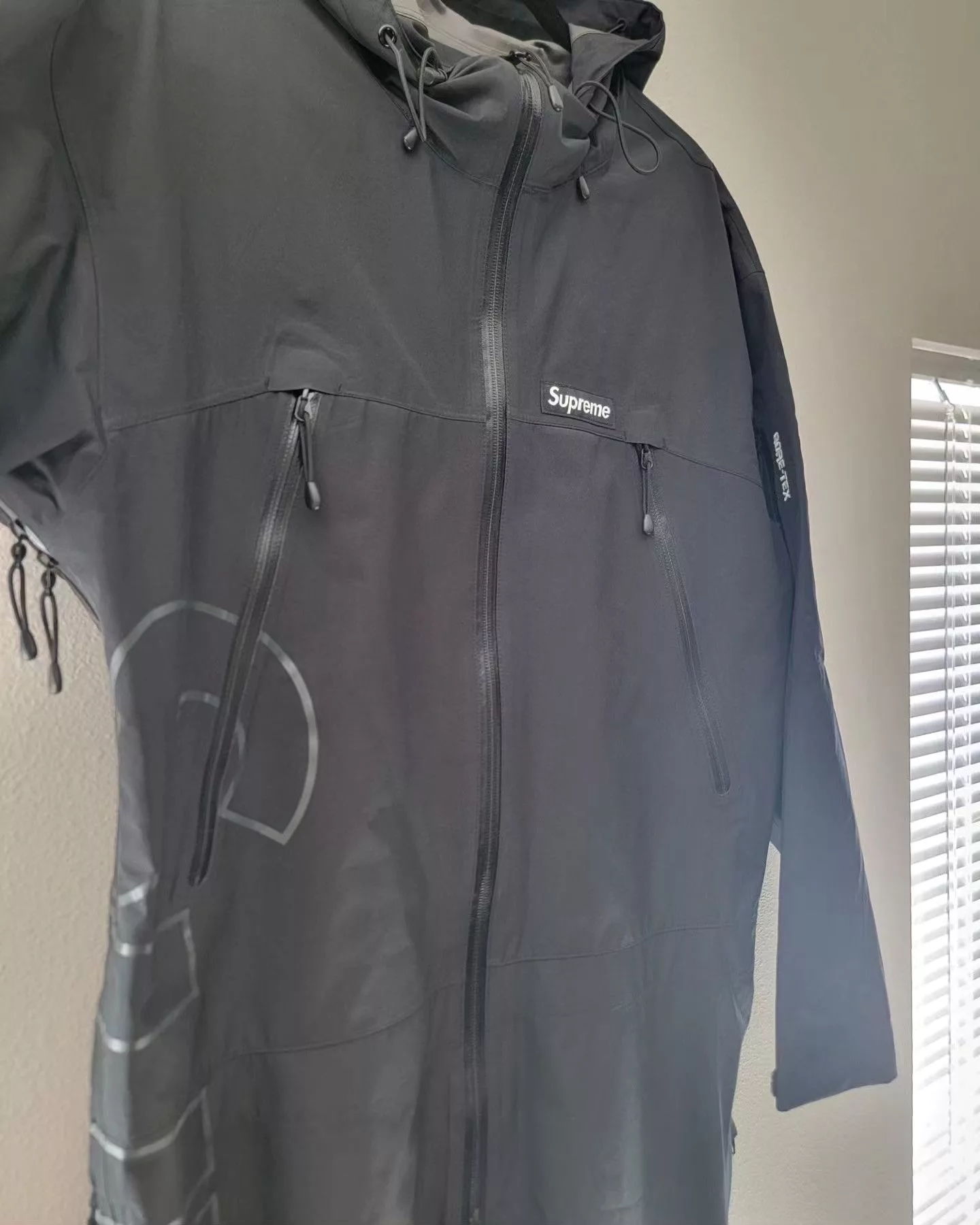 Goretex Supreme Goretex × Supreme Supreme PacLite Goretex Suit Black