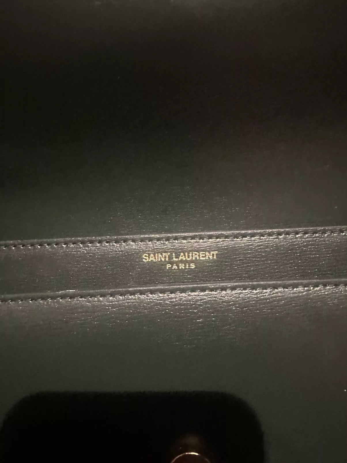 Yves Saint Laurent Shoulder Bags Yves Saint Laurent Sunset Bag Dark Green in Smooth Leather