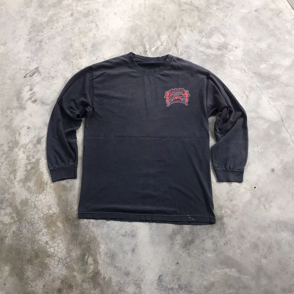 Harley Davidson Long Sleeve T Shirts Harley Davidson × Vintage HARLEY DAVIDSON L/S SEXY LADIES VERY RARE TEE Black
