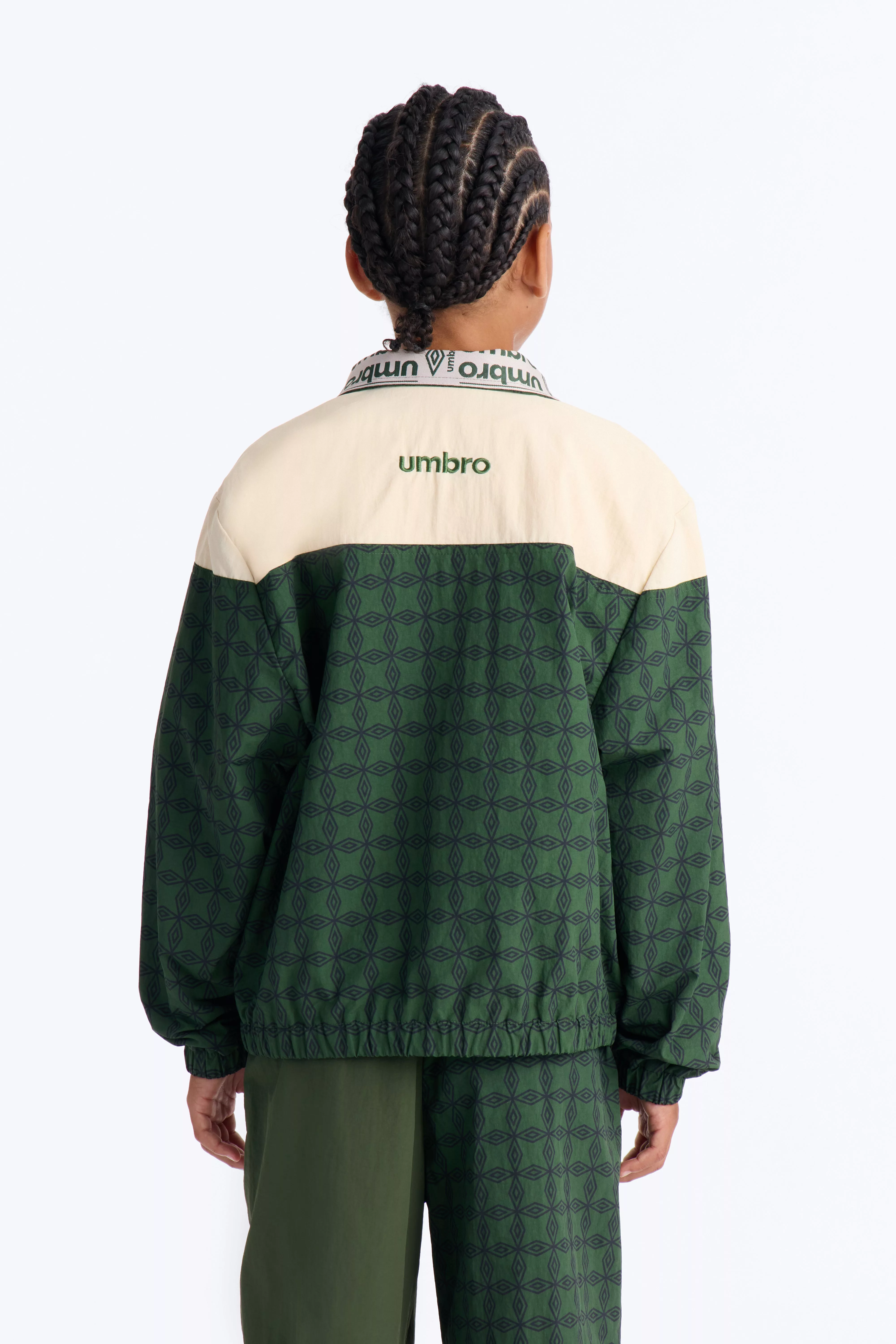 Mini Umbro Track Jacket - Green