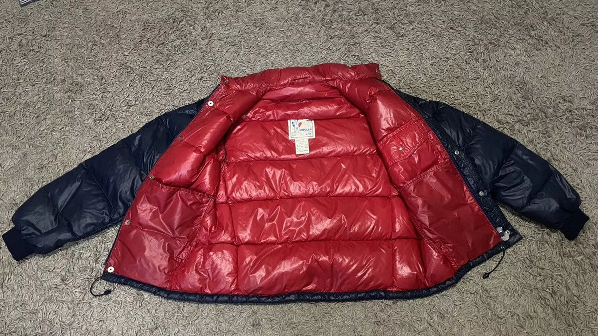 Designer Bombers Designer MONCLER DOWN JACKET Blue