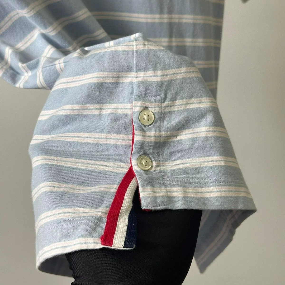 Thom Browne Short Sleeve T Shirts THOM BROWNE BASIC T SHIRT Multi Luxury