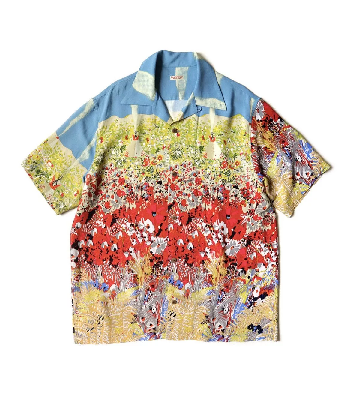 Kapital Shirts Button Ups Kapital rayon Navajorand aloha shirts size 5 Multi