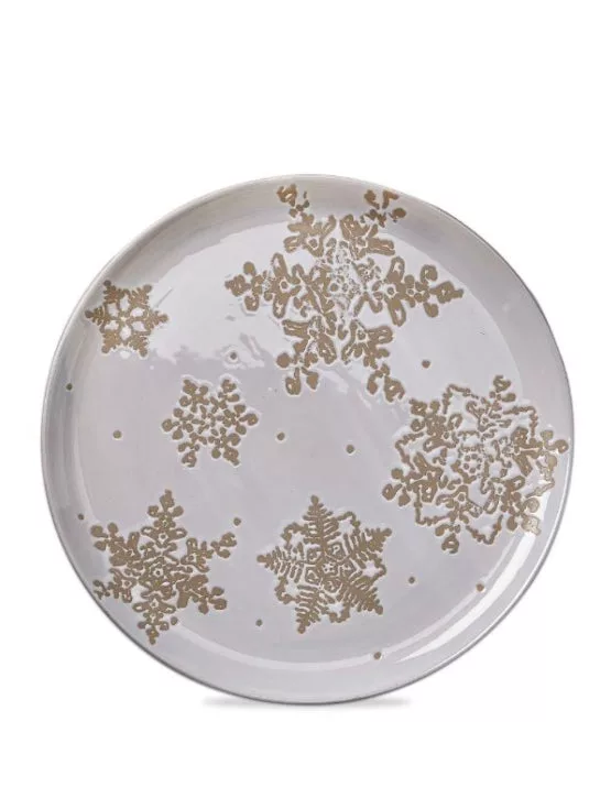 Falling Snow Platter
