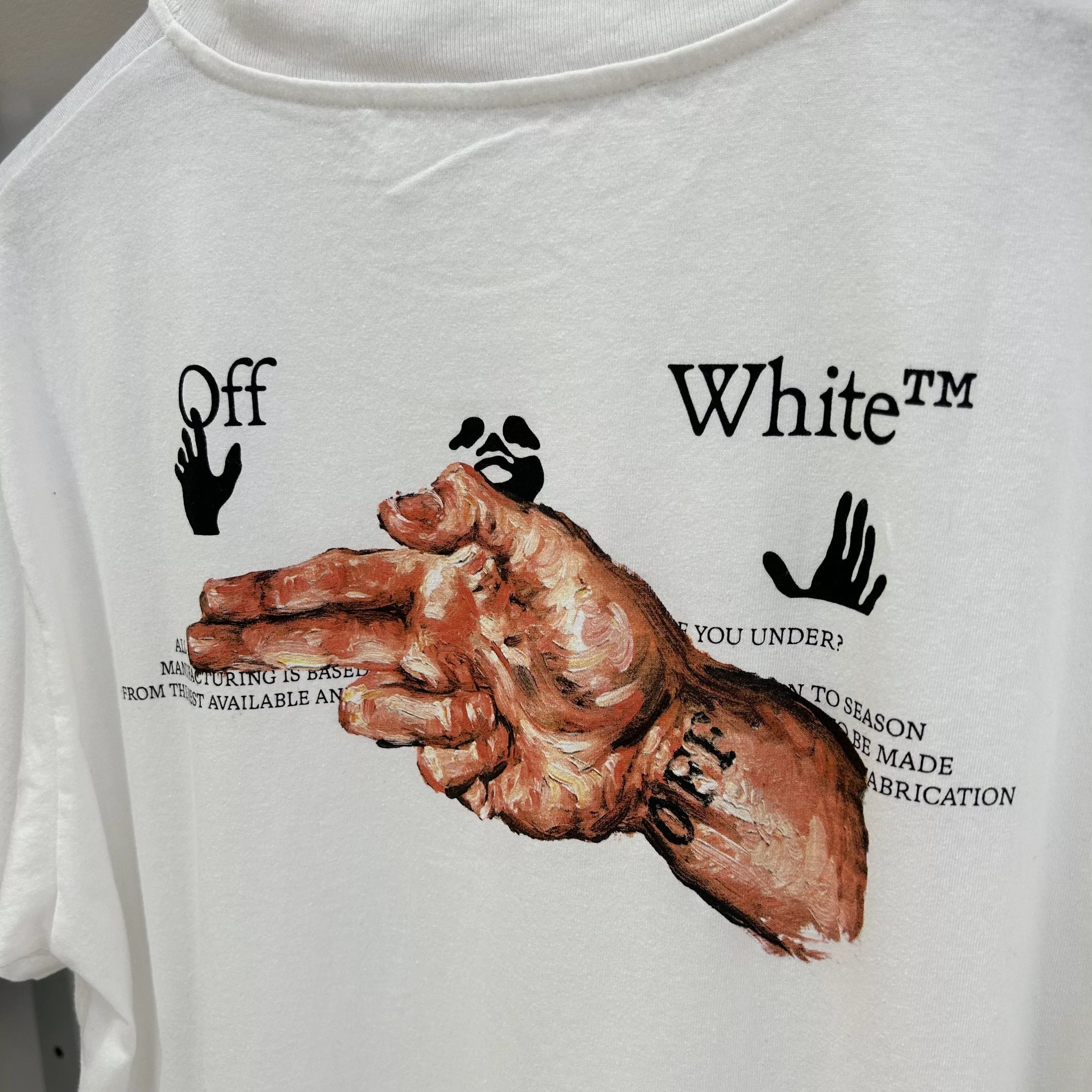 Off-White Short Sleeve T Shirts OFF-WHITE Pascal T-shirt