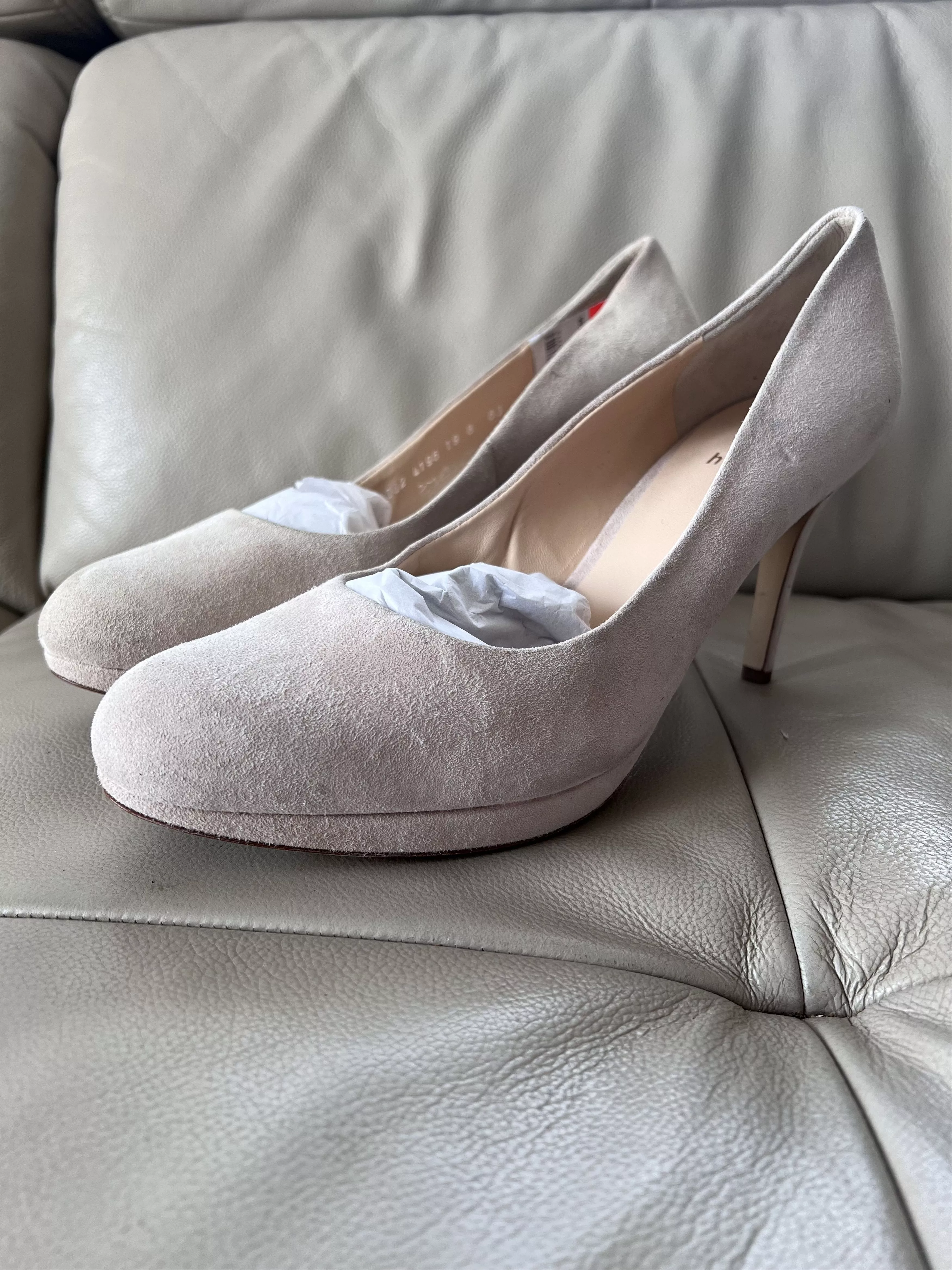 Other Heels Other Suede pumps Beige