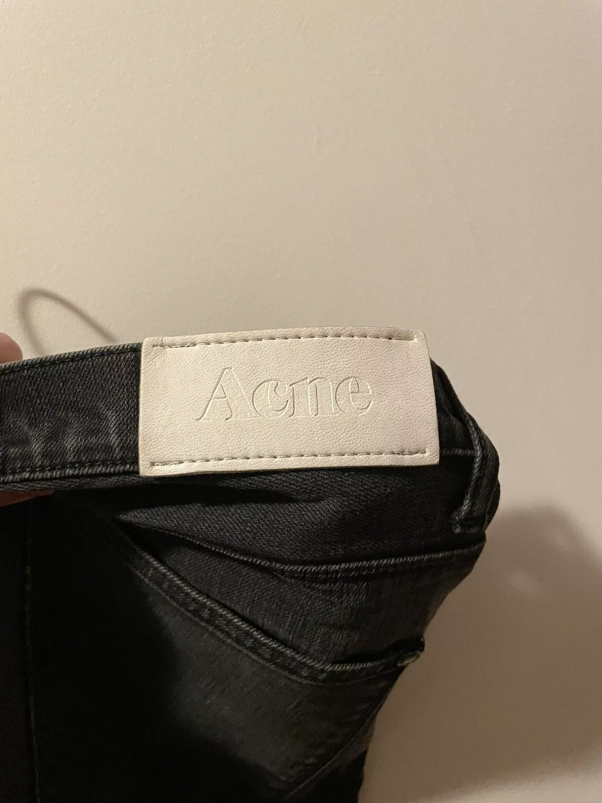 Acne Studios Denim Acne Studios x Vintage Jeans Black