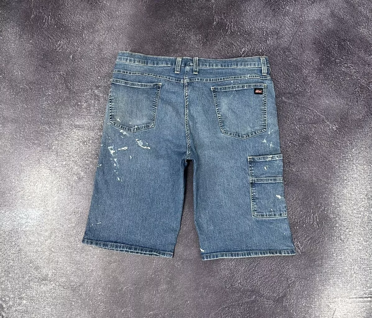 Dickies Shorts Vintage Dickies Y2K Light Blue Hype Jorts Shorts Streetwear
